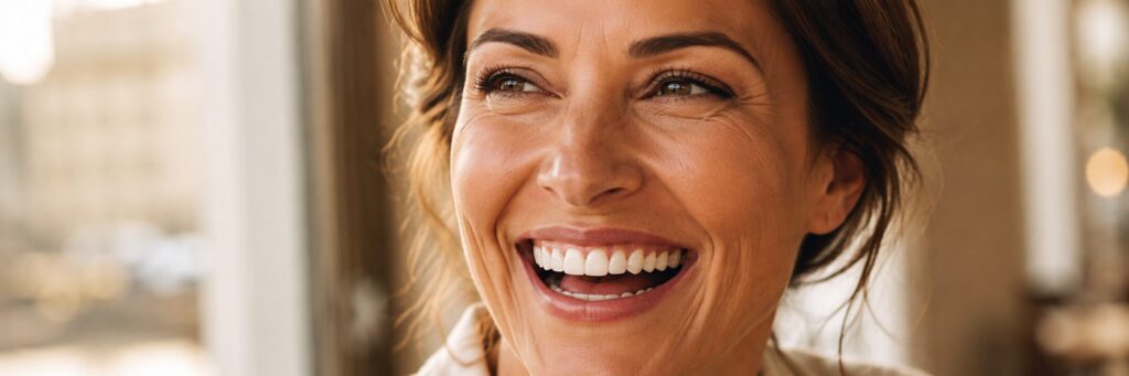 Harmonisches Zahnbild dank Non-Prep-Veneers in Hamburg